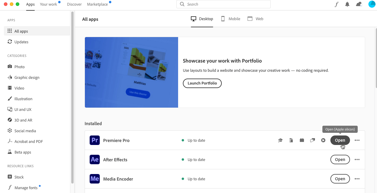 Apple_Silicon_M1_Adobe_Creative_Cloud_Open_Apple_Silicon_Premiere_Pro