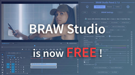 BRAW Studio is Now FREE !